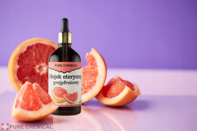 OLEJEK GREJPFRUTOWY ETERYCZNY NATURALNY ENERGETYZUJĄCY BEZ DODATKÓW 100ml - obrazek 3
