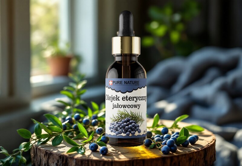OLEJEK ETERYCZNY Z JAŁOWCA NATURALNY OLEJEK JAŁOWCOWY BEZ DODATKÓW 100ml - obrazek 3