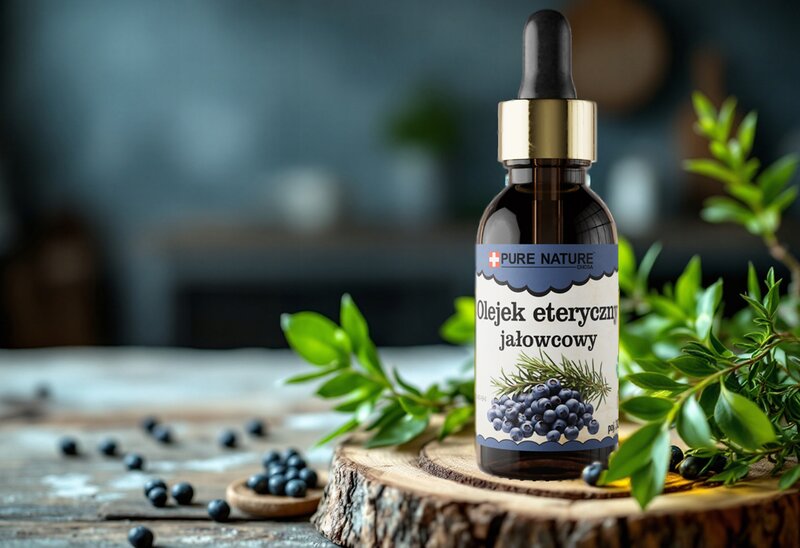 OLEJEK ETERYCZNY Z JAŁOWCA NATURALNY OLEJEK JAŁOWCOWY BEZ DODATKÓW 100ml - obrazek 4