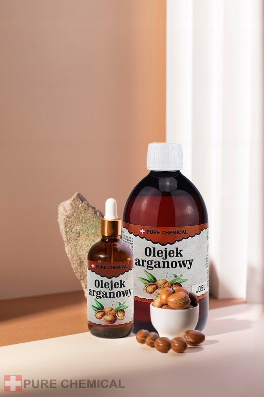 OLEJEK ARGANOWY DO WŁOSÓW NIERAFINOWANY 500ml - obrazek 4