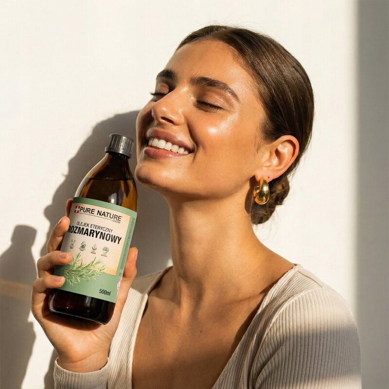 OLEJEK ROZMARYNOWY ETERYCZNY OLEJEK Z ROZMARYNU NATURALNY 30ml - obrazek 5