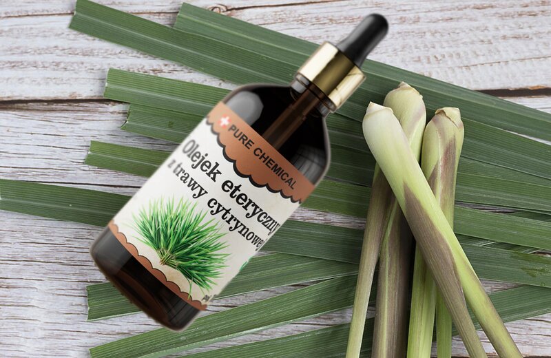 OLEJEK Z TRAWY CYTRYNOWEJ ETERYCZNY NATURALNY BEZ DODATKÓW 3x 30ml - obrazek 5