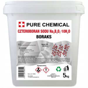 BORAKS CZYSTY BORAX CZTEROBORAN SODU czda 5kg
