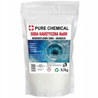SODA KAUSTYCZNA DO RUR WODOROTLENEK SODU 1KG
